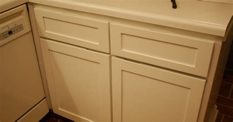 We tool the dishwasher out because it has not working in years. Replace Dishwasher With Cabinet