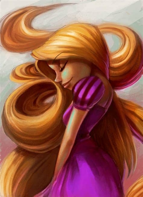 But we can't all look like her. Rapunzel Hair by jamespuga on DeviantArt