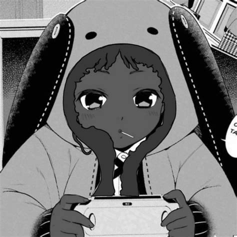 Pin By Milkysseu On Black Characters Icon Edits Black Anime Characters Black Cartoon