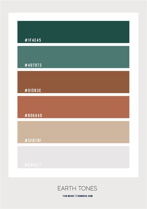 Brown And Green Colour Scheme Colour Palette 97 1 Fab Mood