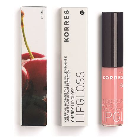 Korres Cherry Lip Gloss Health And Beauty