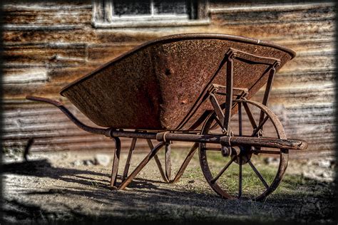 Rusty Wheelbarrow Photograph By Kelley King Fine Art America