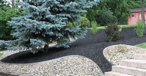 Shop landscaping rock and a variety of lawn & garden products online at lowes.com. Awesome Black Rock Landscaping #7 Black Mulch Landscaping ...