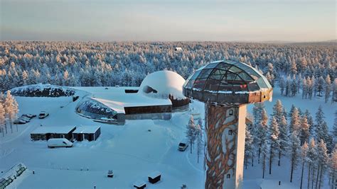 The Igloo Tower At Kakslauttanen Arctic Resort Kakslauttanen Arctic