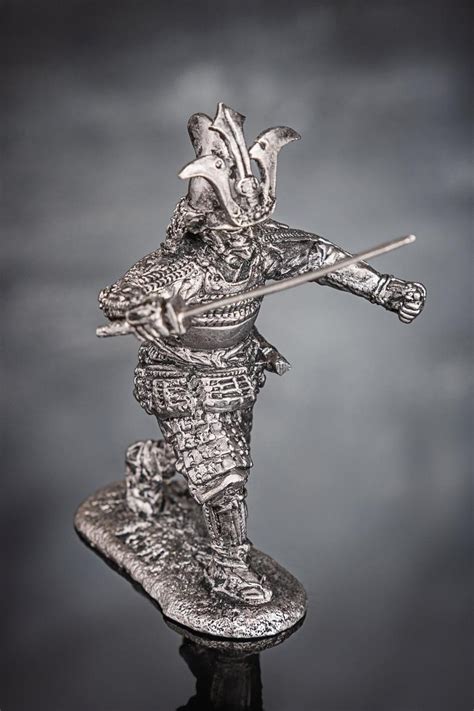 Japanese Samurai 16th Century Collectible Action Figurines Unpainted