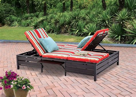 15 Ideas Of Double Chaise Lounge Outdoor Chairs