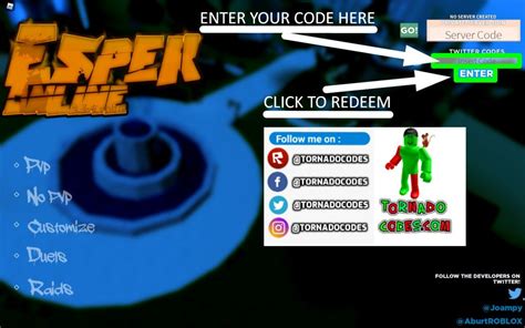 Join our community's server link down below for codes, updates, announcements, and more help! Esper Online Codes Full List - Roblox (February 2021 ...