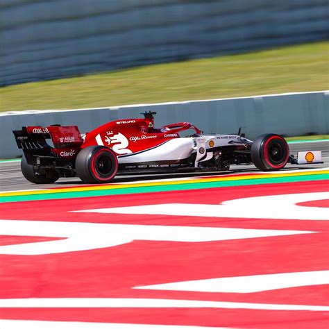 7 Kimi Räikkönen Alfa Romeo C38 In Barcellona 2019 Gara