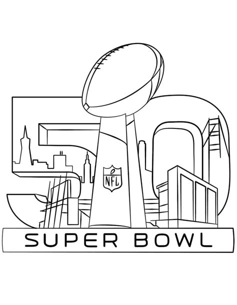 super bowl american football coloring page download print or color online for free