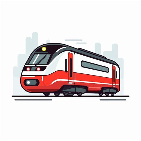 Premium Vector Train Icon Vector Illustration