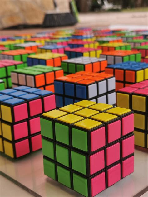 Unique Rubiks Cube wall art. Magic cube puzzle wall | Etsy