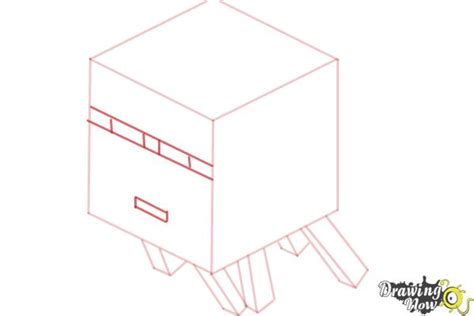 How To Draw A Ghast From Minecraft Drawingnow
