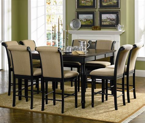 9 piece dining room set table dining piece extendable walmart chair design