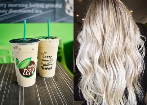 For iced milk tea, make some milk tea a day before, and then freeze it in ice cube. Your Favorite Milk Tea Flavor Can Inspire Your Next Hair ...