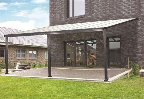 Deux personnes suffisent, pour une pose rapide et sans soucis ! Pergola aluminium toit terrasse 6x3m anthracite Bouvara ...
