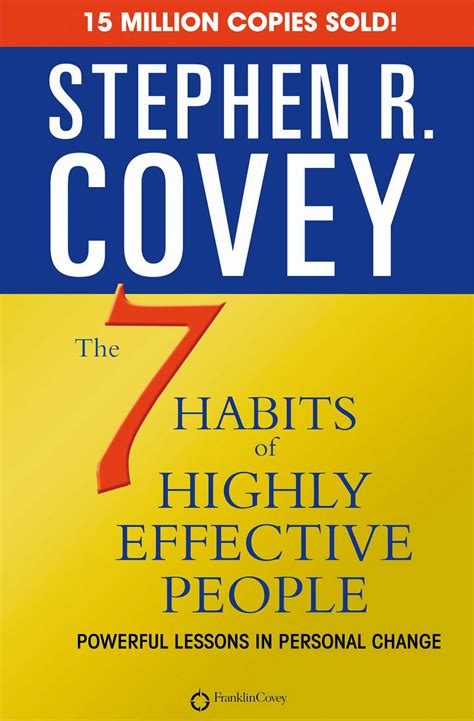7 Habits Of Highly Effective People Book By Stephen R Covey