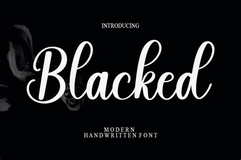 Blacked Font By Inermedia Studio · Creative Fabrica