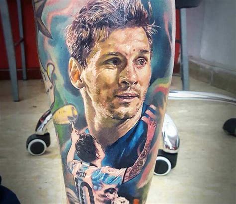 Lionel messi loves tattoos and he has always showed them. Lionel Messi Tattoo Photos