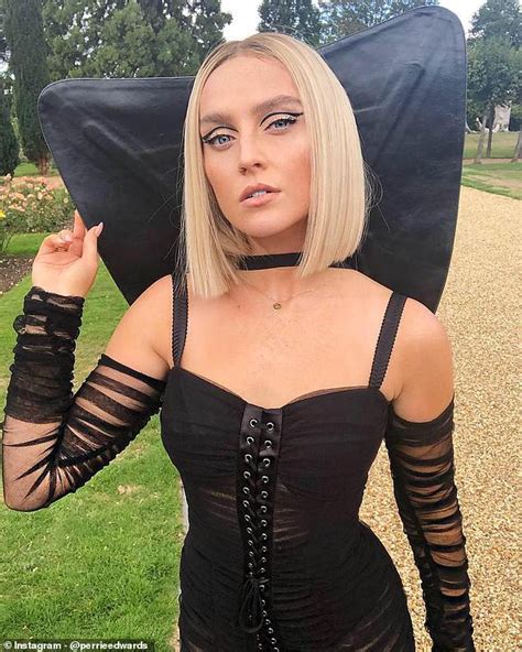 perrie edwards shares snaps from behind the scenes of little mix video for new single woman like