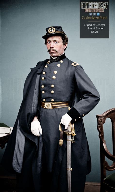 Brigadier General Julius H Stahel Számwaldm Union Army Migrated From