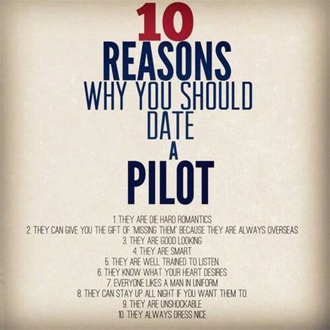 10 Reasons Why You Should Be Date A Pilot Pilot Quotes Funny Quotes Pilot Humor