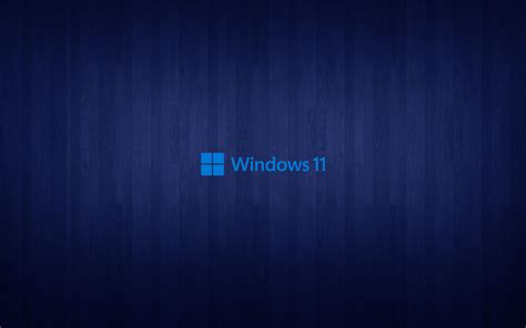 Dark Blue Wood Pattern Background For Windows 11 Wallpaper Hd