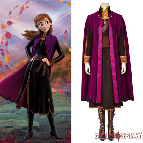 Frozen 2 Anna Cosplay Costume