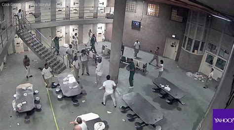 Prison Fight Caught On Camera [video]