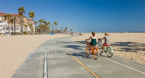 Marvin Braude Bike Trail In Los Angeles California Beaches