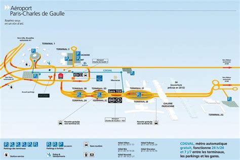 El Aeropuerto Charles De Gaulle Mapa Mapa Del Aeropuerto De Charles