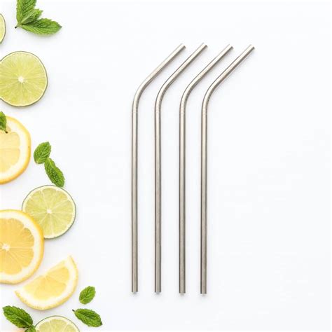 Reusable Drinking Straws Metal Straw Caliwoods Eco Friendly Ts