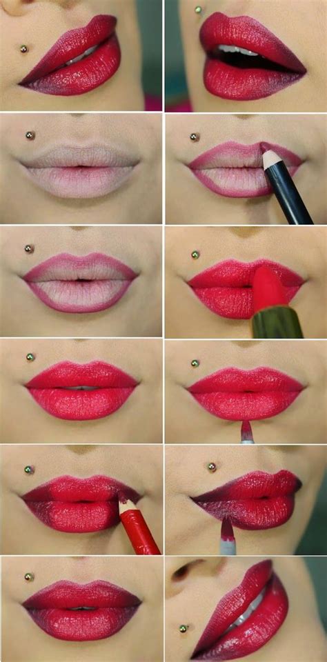 Top 10 Simple And Easy Lipstick Makeup Tutorial