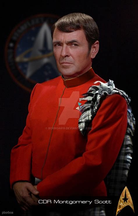 Montgomery Scott Formal Dev By Borboa619 Star Trek Actors Star Trek