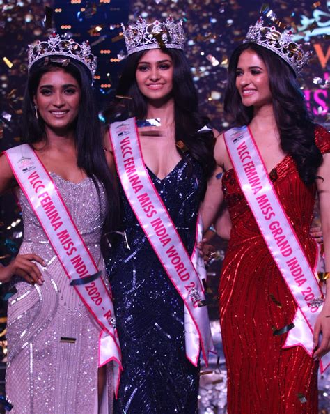 Manasa Varanasi Crowned Femina Miss India World 2020 तेलंगाना की