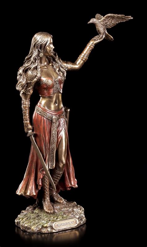 See full list on mythology.net Celtic Goddess Morrigan with Raven - Decorative Figurine ...