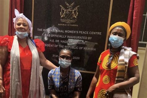 Namibia Launches The International Women Peace Centre United Nations