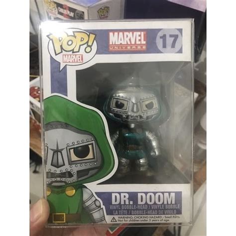 Dr Doom Funko Pop Metallic Rare Hobbies And Toys Toys And Games On