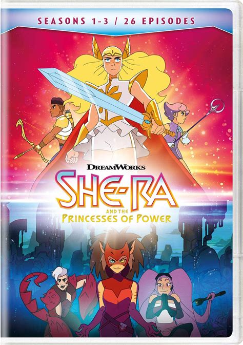 Amazon She Ra And The Princesses Of Power Seasons 1 3 Dvd Et Blu Ray