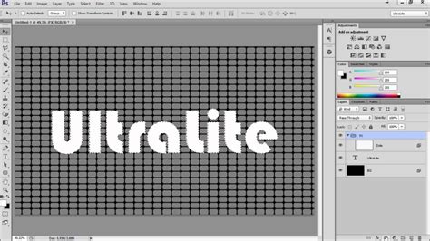 Music Equalizer Text Effect Photoshop Cs6 Ultralite Tutorial