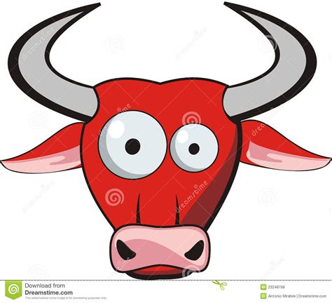 Cartoon Bull Farm Animal Vector Illustration 92676034