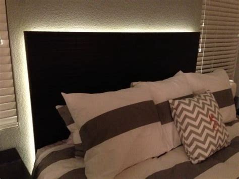 How To Make A Floating Headboard With Led Lighting