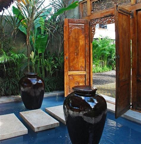Bali Style With Javanese Teak Door Frame And Best 20 Indonesian Decor