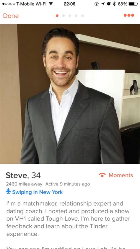 Tough Love Dating Coach Steve Ward On Tinder S Dating Apocalypse And The Vanity Fair Article