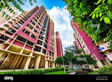 Diseño Y Construcción De Apartamentos Hdb En La Ciudad De Yishun Una