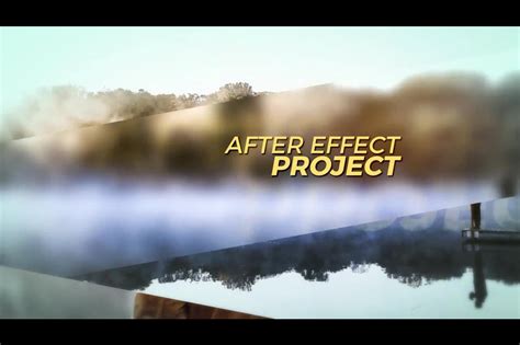 Beautiful Cinematic Slideshow After Effects Template Filtergrade