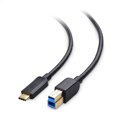 Cable Matters Usb C To Usb B 30 Cable 33 Ft Usb C To Usb