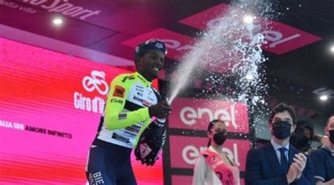 Cycling Girmay Becomes First Black African To Win Grand Tour Stage Nasdaq