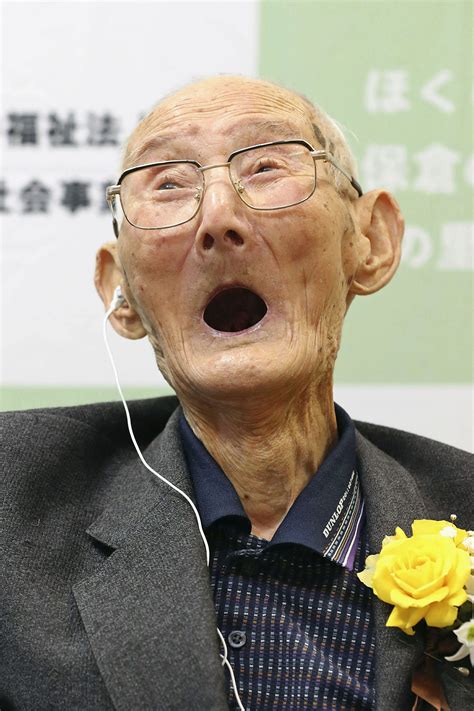 Japanese Man Who Believes In Smiling Is Worlds Oldest