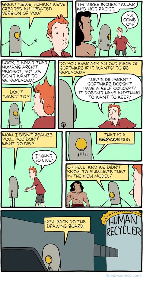Saturday Morning Breakfast Cereal Upgrade With Images Smbc Comics