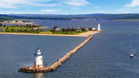 Connecticut Saybrook Breakwater Lighthouse Secret World